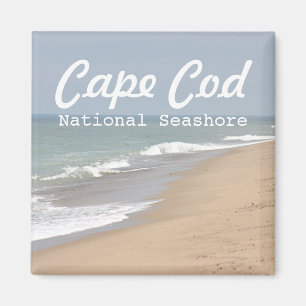 Beach photo magnet