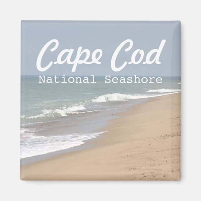Beach photo magnet (Front)