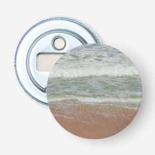 Beach Photo Nautical Ocean Sea Sand Waves Summer Bottle Opener