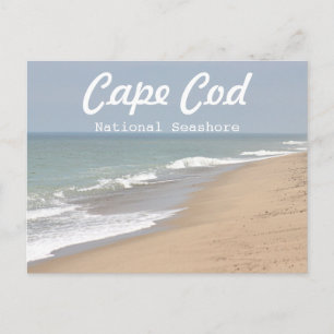 Beach photo postcard