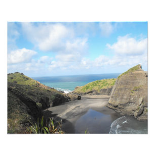 Beach Photo, The Gap at Piha Photo Print
