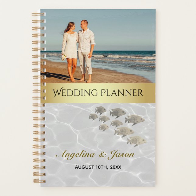 Beach Photo Wedding Planner (Front)