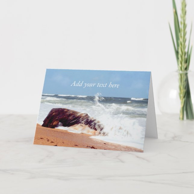 Beach Photography- Log Card (Front)