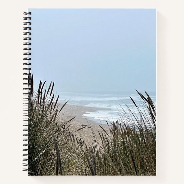 Beach photography spiral notebook (Front)