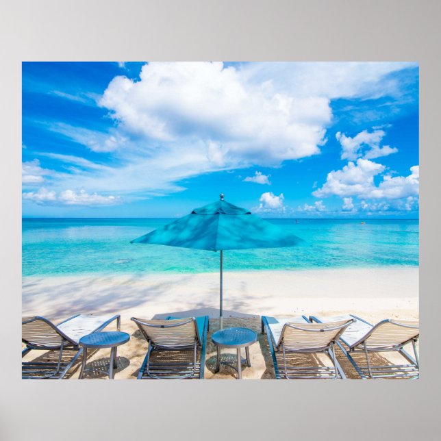 Beach Playing Poster (Front)