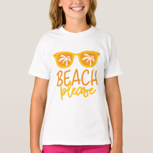 Beach Please (Can Customise) T-Shirt