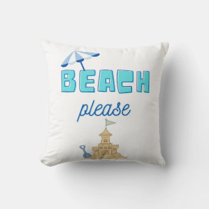 beach please cushion