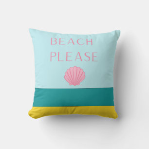 Beach Please Cushion
