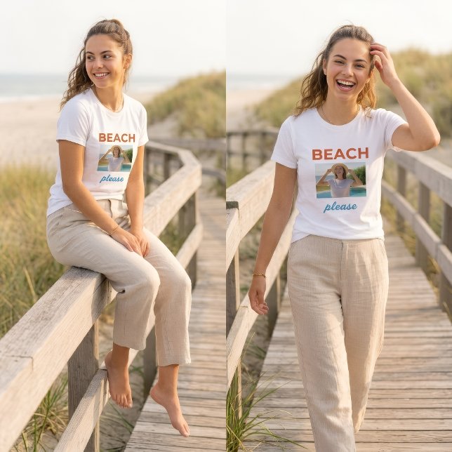 Beach Please Funny Summer Shirt  Tropical Beach (Creator Uploaded)