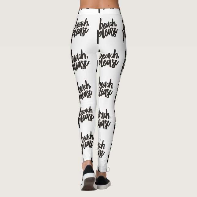 Beach Please Leggings (Back)