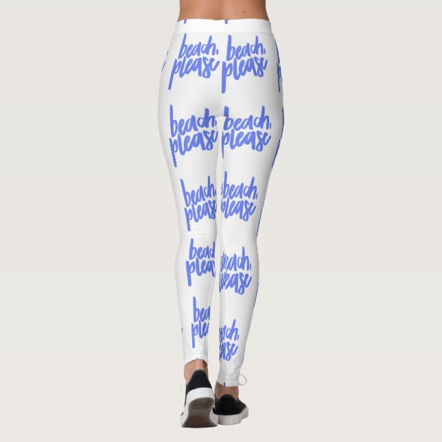 Beach Please Leggings (Back)