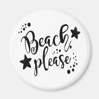 Beach Please Magnet