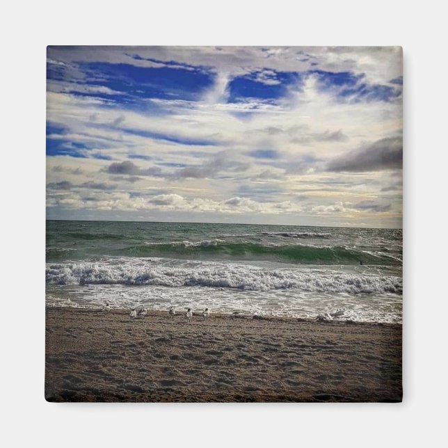 Beach please magnet (Front)