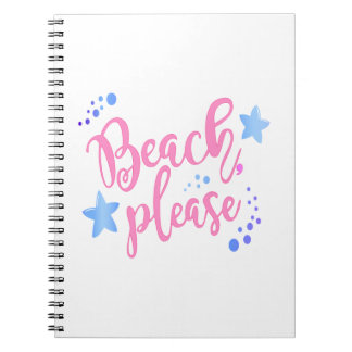 Beach Please Notebook