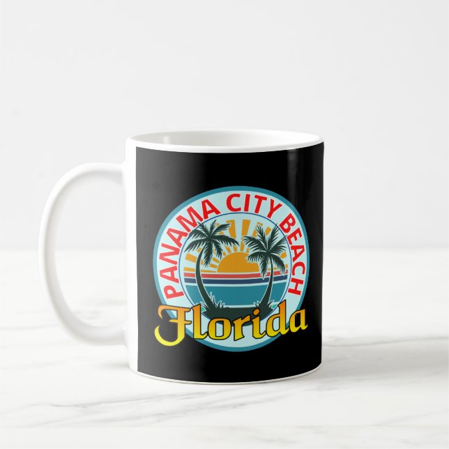 Beach Please Panama City Beach Florida Beach Sprin Coffee Mug (Left)