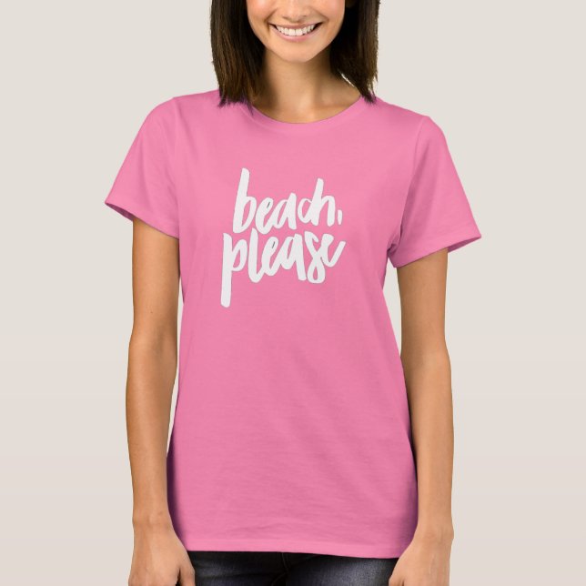 Beach Please Tank Top (Front)