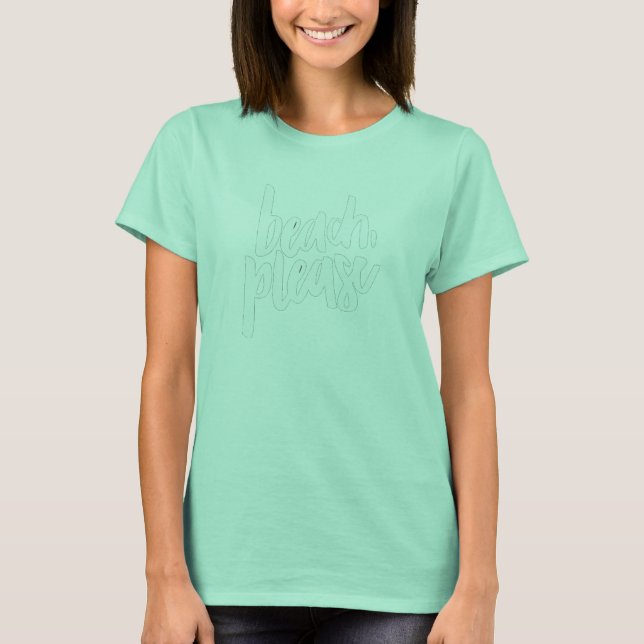 Beach Please Tank Top (Front)