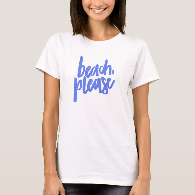 Beach Please Tank Top (Front)