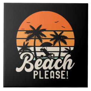 Beach Please Tile