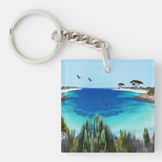Beach Pleasures, Key Ring (Front)