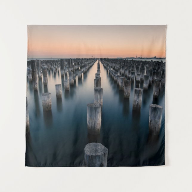 Beach post lot tapestry (Front)