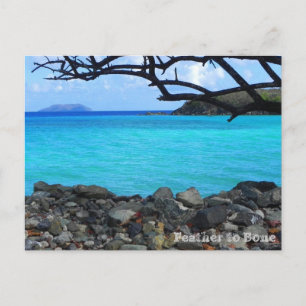 Beach postcard