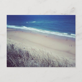 beach postcard