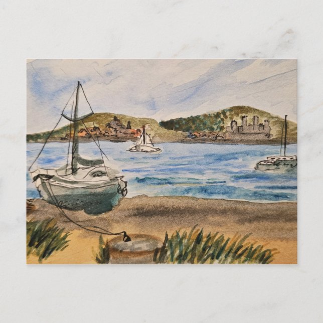 Beach Postcard (Front)