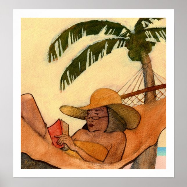 Beach Reading print (Front)