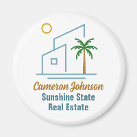 Beach Real Estate Company Cute Customisable