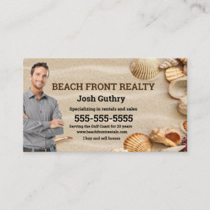 Beach Realtor Business Card