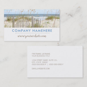 Beach Related Business Cards