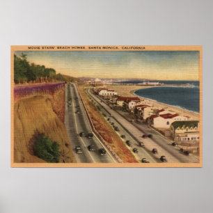 Beach Residences of the Movie Stars Poster