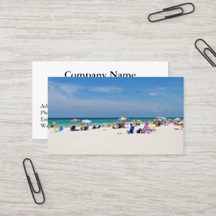 Beach Retirement Business Cards