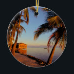 Beach Roatan Honduras Ceramic Tree Decoration<br><div class="desc">Beach Roatan Honduras Gifts and Products For Sale.</div>