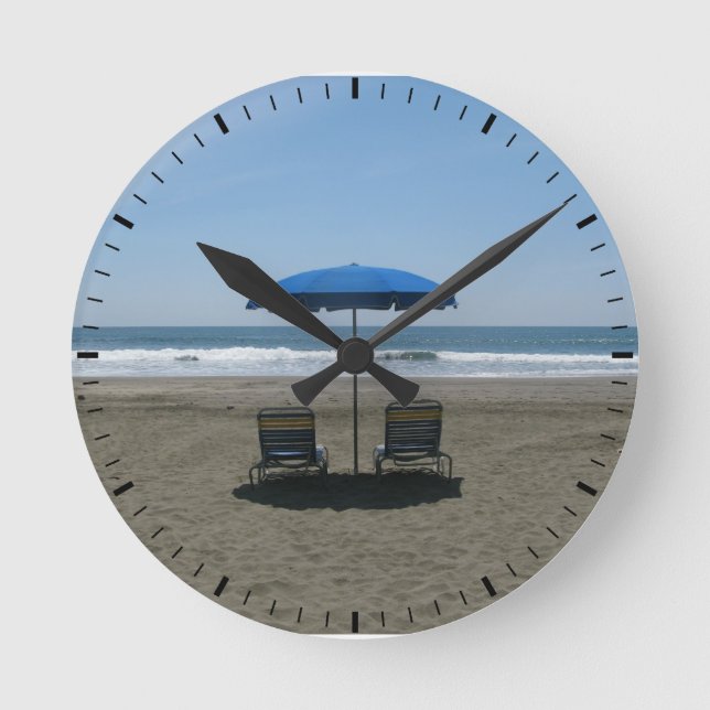 Beach Round Clock (Front)