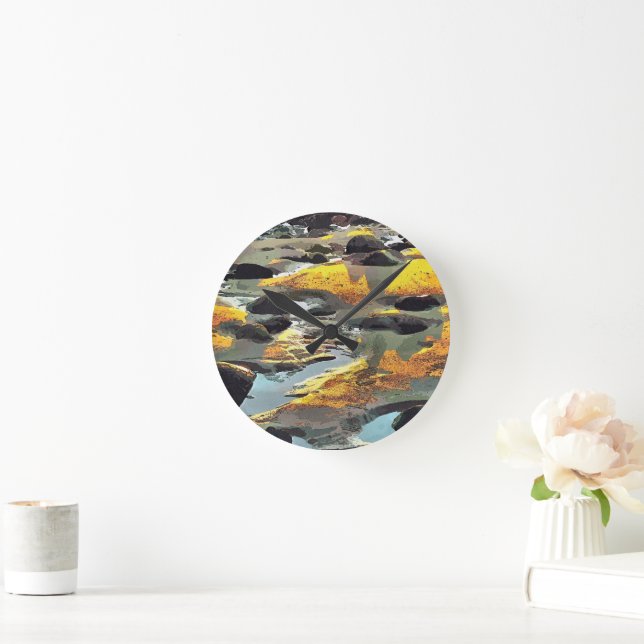 BEACH ROUND CLOCK (Home)