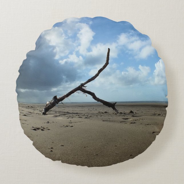 BEACH  ROUND CUSHION (Front)