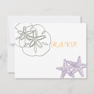 Beach RSVP Invitations require 5x7 invitations