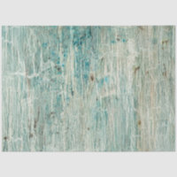 Beach Rustic Wood Ocean Blue Crackle Decoupage