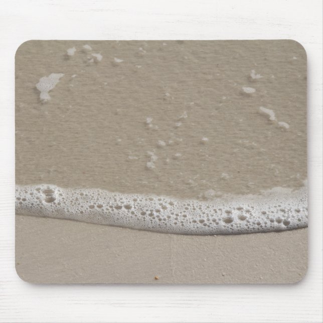 Beach Sand and Sea Foam Mouse Mat (Front)