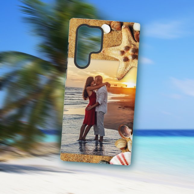 Beach Sand Custom Photo Template Phone Case (Creator Uploaded)