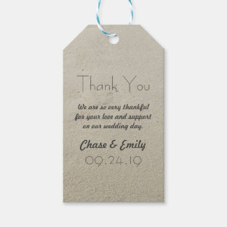 Beach Sand Custom Tie On Favour Tags