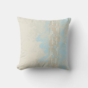 beach sand dot abstract cushion pillow