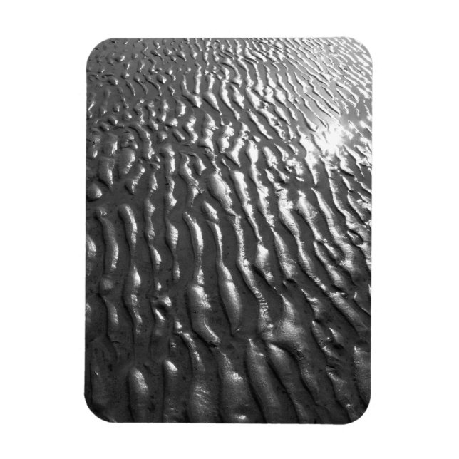 Beach Sand Ripples  Magnet (Vertical)