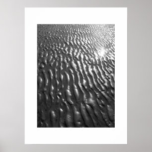 Beach Sand Ripples Poster