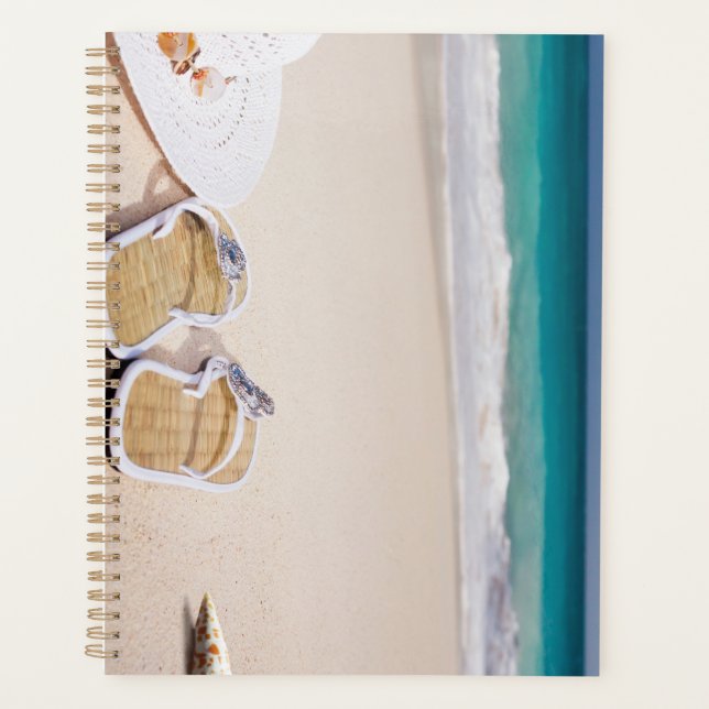 Beach, Sand, Sea  Planner (Front)