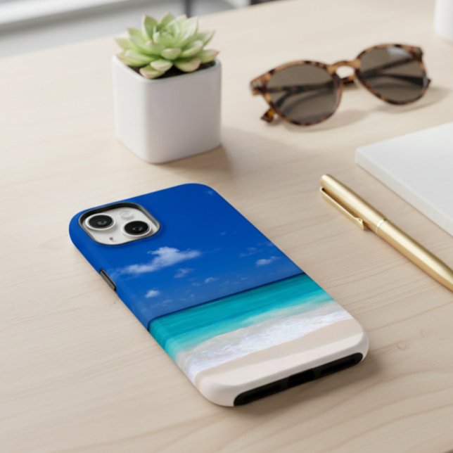 Beach Sand Surf Ocean Sea Nautical Case-Mate iPhone Case (Creator Uploaded)