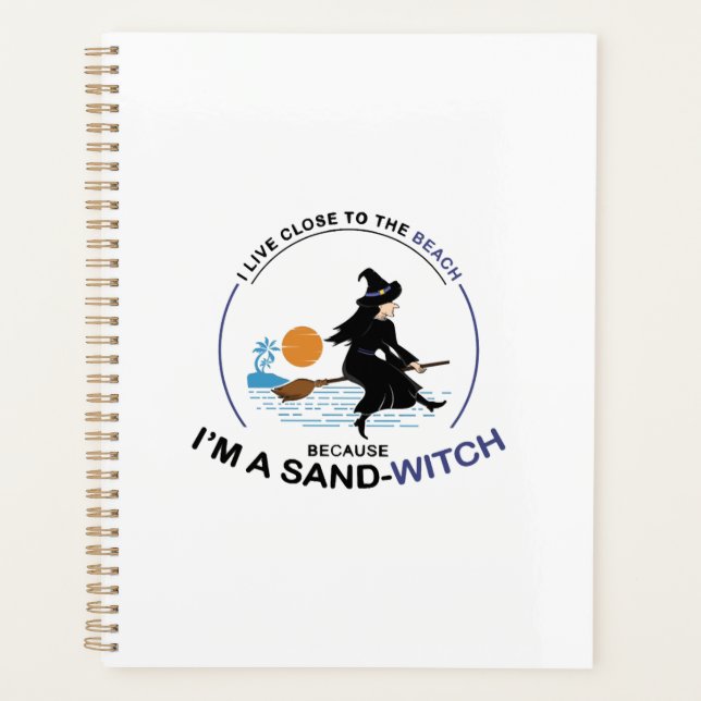 Beach Sand-Witch for Halloween Party Planner (Front)