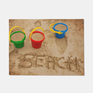 Beach Sand Words Doormat